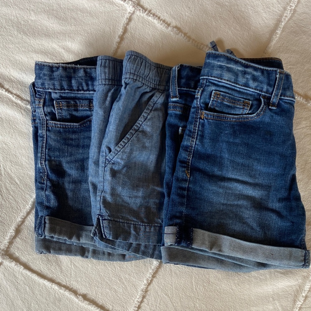 Bundle of GAP and Old Navy Girls Jean Denim & Chambray Shorts Size 8 - Picture 10 of 10